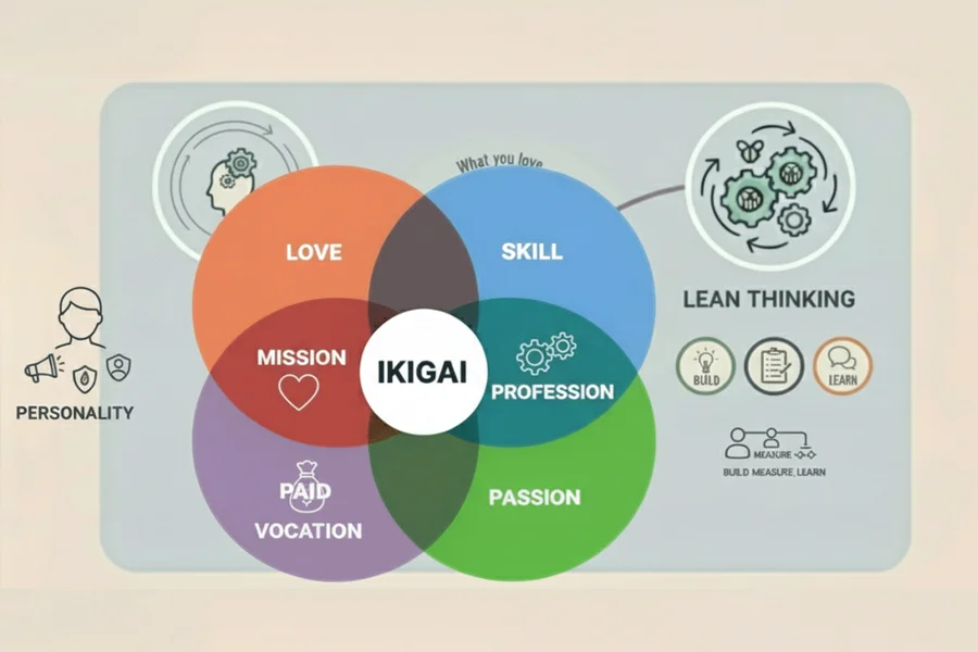 Startup Success, Your Way: How Personality, Purpose (Ikigai) & Lean Thinking Create an Unbeatable Combo