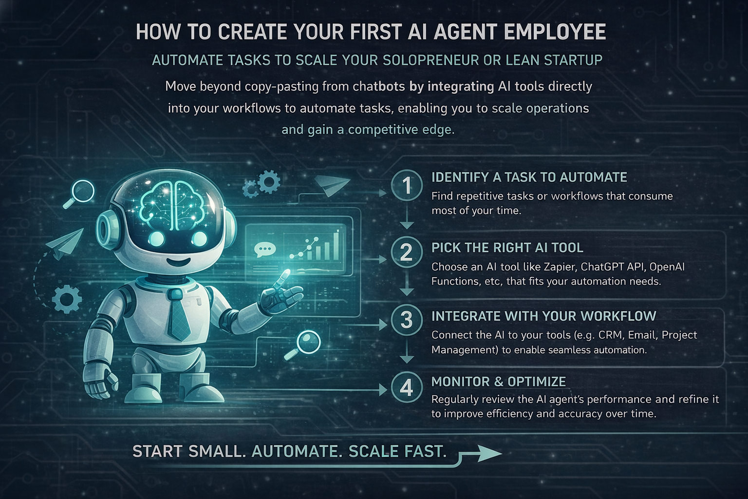 How to Create Your First AI Agent Employee